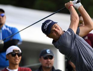 Thomas surges clear as PGA Tour makes Korea debut