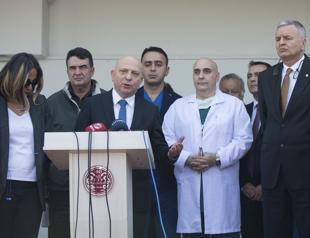 Former CHP head shows progress after three surgeries