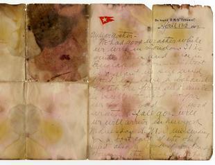 Last post: Titanic victim’s letter sells for record $166,000