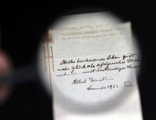 Einsteins theory of happiness sells for $1.3M at auction