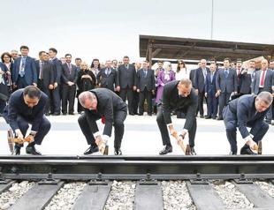 Azerbaijan, Georgia, Turkey launch new Asia-to-Europe rail link