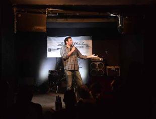Greece finds stand-up comedy amid economic tragedy