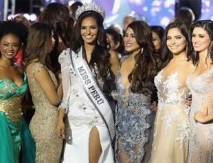 Contestants turn Miss Peru pageant into gender violence protest