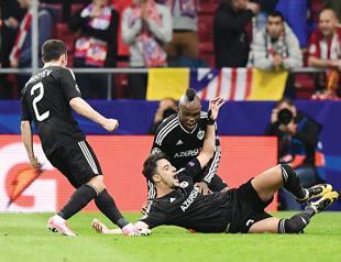 Qarabag resists Atletico in Champions League upset