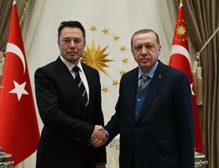 Erdoğan meets Musk amid local car efforts