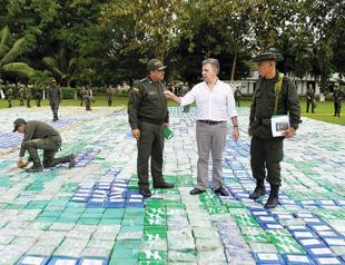 Colombia seizes 12 tons of cocaine, its biggest ever haul