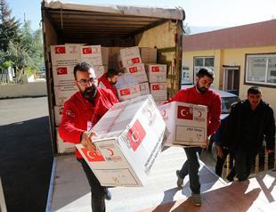 Turkey dispatches 70 aid trucks to N Iraq quake victims