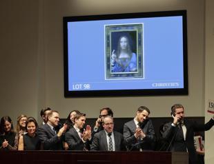 Da Vinci sells for $450mn in auction record
