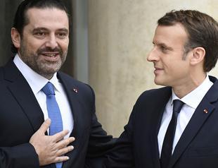 Hariri meets French President in Paris
