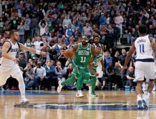 Irving seals sweet 16 for Celtics, Cavs rout Pistons