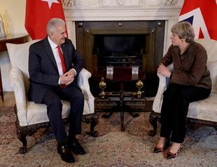 Turkish PM Yıldırım, UK PM May discuss anti-terror fight, Middle East