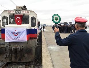First Baku-Tbilisi-Kars train departs from Turkey’s Mersin