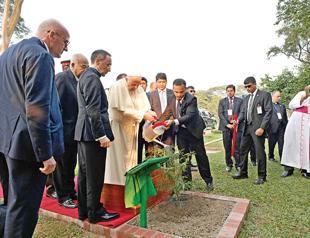 Pope asks for int’l action to aid Rohingya