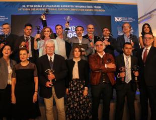 Aydın Doğan Cartoon Contest winners awarded
