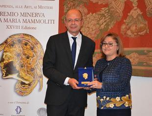 Gaziantep mayor Fatma Şahin awarded Italy’s Minerva Prize