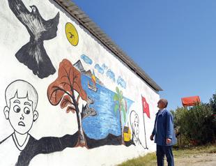 Picasso Mustafa turns village into art gallery