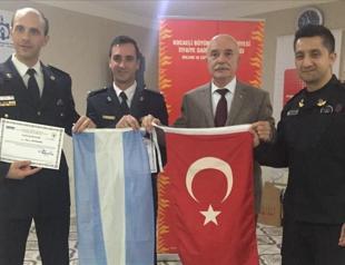 Turkey provides training to Argentinean firefighters