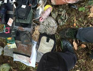 Huge PKK ammunition cache discovered after bear digs up soil in northern Turkey