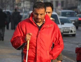 Blind man who held woman’s arm in street beaten up in Turkey’s east