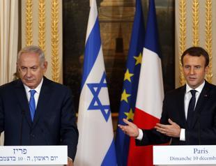 US move is threat to peace, Macron tells Netanyahu