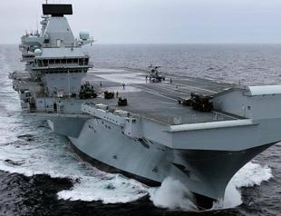 Britain’s new 3 billion pound warship has a leak