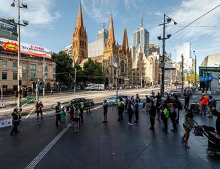 13 hurt as car deliberately hits crowd in Melbourne: police