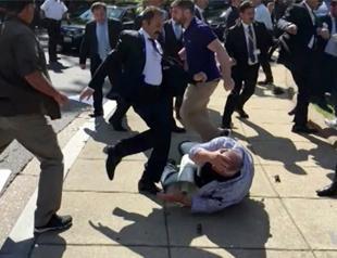 Two men plead guilty to assault after brawl near Turkey’s embassy in US