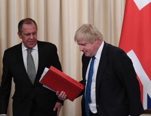 Stop meddling in foreign elections, UK’s Johnson tells Russian hosts