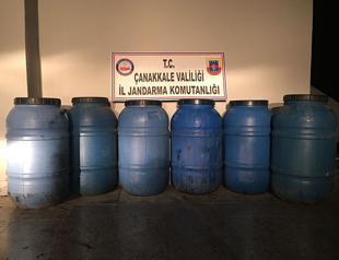 Police seize one ton of bootleg wine in Çanakkale in Turkey’s west ahead of New Year