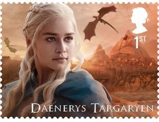 Britain celebrates Game of Thrones with new stamps