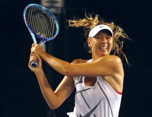 Tennis-Sharapova, Halep cruise into Shenzhen semifinals