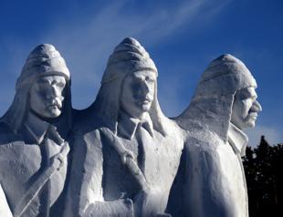 Turkey commemorates fallen soldiers in WWI’s Sarıkamış campaign with snow sculptures