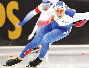 Russia reigns speed skating Euros