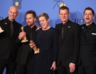 Three Billboards wins big as Golden Globes power through sex scandal