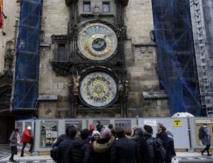 Pragues astronomical clock stops for six months