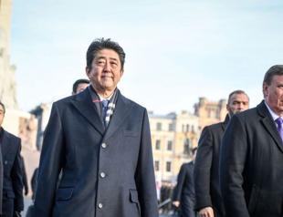 Japan’s Abe seeks Baltic support against North Korea