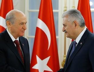 Prime Minister Binali Yıldırım set to meet MHP head Devlet Bahçeli in Ankara