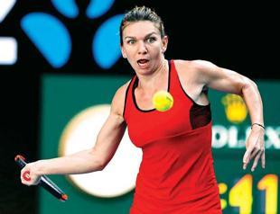 Cool Federer and happy Halep romp into quarters Down Under