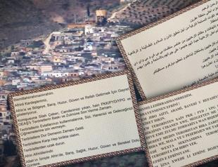 Turkey airdrops notes in three languages in Afrin