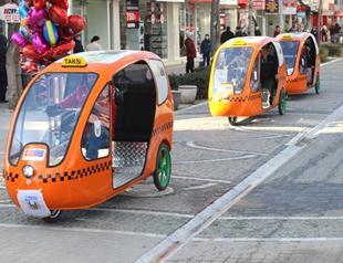 Bicycle taxi promotes climate awareness in Turkey’s Kırklareli