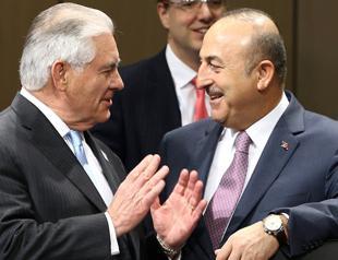 FM Çavuşoğlu and US counterpart Tillerson discuss Syria in phone call