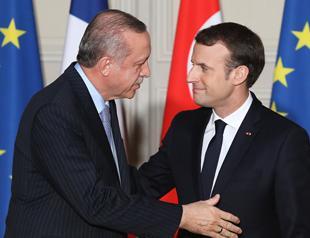 Erdoğan, Macron discuss Afrin operation, YPG rocket attacks over phone