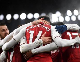 Ramsey’s hat-trick takes down Everton in Aubameyang debut