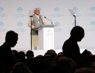 In UAE, India’s Modi innaugurates a summit and a temple