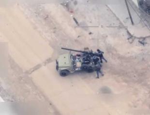 Drones capture YPG attacks on Turkey from Syria