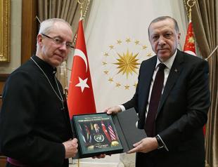 Erdoğan receives Archbishop of Canterbury in Ankara