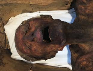 Screaming Mummy displayed in Egypt museum
