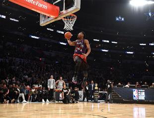Mitchell soars to dunk title, Booker sets 3-point record