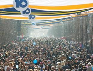 Kosovo celebrates first decade of independence