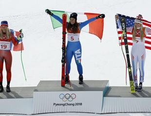 Goggia denies Vonn to win downhill gold